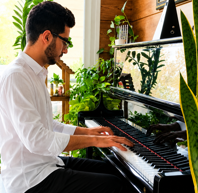 محمد امین آقاکبیری، مدرس بلز و ملودیکا